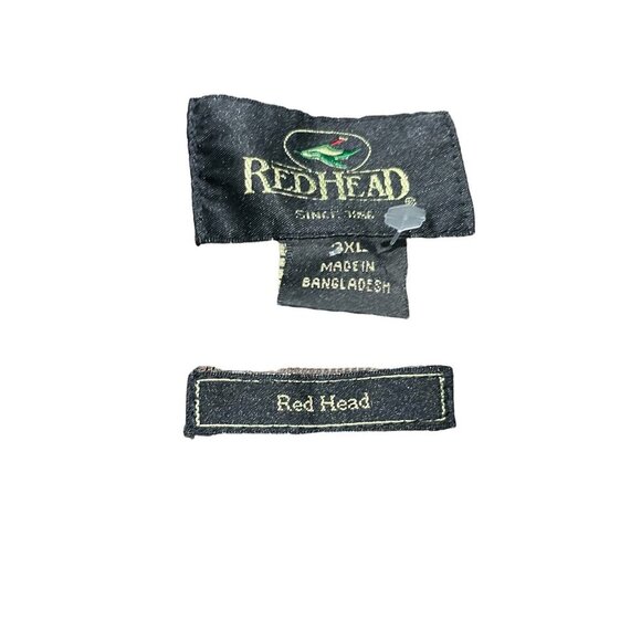 Redhead Men's Heavy Camo Button Down Long Sleeve Shirt  3XL - Picture 4 of 5